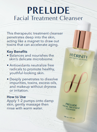 Hydrinity Prelude Facial Treatment Cleanser